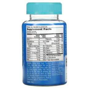 Thành phần vi chất của One-A-Day For Him VitaCraves Teen Multivitamin 60 Gummies 016500558194