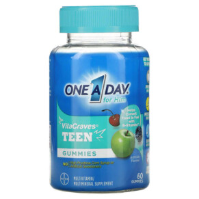 Thực phẩm chức năng One-A-Day For Him VitaCraves Teen Multivitamin 60 Gummies 016500558194