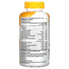 One-A-Day Multi+ Immunity Defense 120 Gummies 3 Thành phần vi chất của One-A-Day Multi+ Immunity Defense 120 Gummies 016500596509