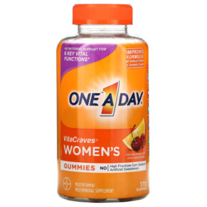 Thực phẩm chức năng One-A-Day Women's VitaCraves Multivitamin/Multimineral Supplement 170 Gummies 016500581512