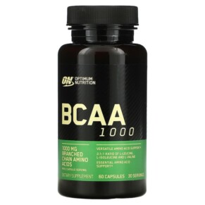 Thực phẩm chức năng Optimum Nutrition BCAA 1000 500 mg 60 Capsules 748927020359
