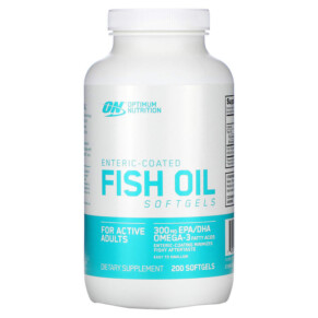 Thực phẩm chức năng Optimum Nutrition Enteric-Coated Fish Oil 200 Softgels 748927029857
