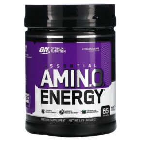 Thực phẩm chức năng Optimum Nutrition ESSENTIAL AMIN.O. ENERGY Concord Grape 1.29 lbs (585 g) 748927022940