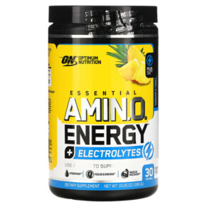 Thực phẩm chức năng Optimum Nutrition ESSENTIAL AMIN.O. ENERGY + ELECTROLYTES Pineapple Twist 10.05 oz (285 g) 748927060515