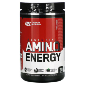 Thực phẩm chức năng Optimum Nutrition ESSENTIAL AMIN.O. ENERGY Fruit Fusion 9.5 oz (270 g) 748927026665