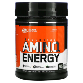 Thực phẩm chức năng Optimum Nutrition ESSENTIAL AMIN.O. ENERGY Orange 1.29 lb (585 g) 748927022902