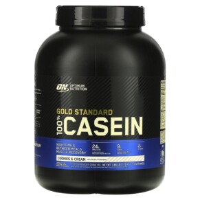 Thực phẩm chức năng Optimum Nutrition Gold Standard 100% Casein Cookies & Cream 3.86 lb (1.75 kg) 748927024289