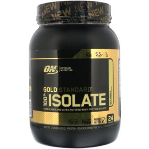 Thực phẩm chức năng Optimum Nutrition Gold Standard 100% Isolate Rich Vanilla 1.58 lb (720 g) 748927060690