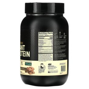 Thành phần vi chất của Optimum Nutrition Gold Standard 100% Plant Protein Rich Chocolate Fudge 1.76 lb (800 g) 748927068054
