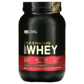 Thực phẩm chức năng Optimum Nutrition Gold Standard 100% Whey Extreme Milk Chocolate 2 lb (907 g) 748927024135