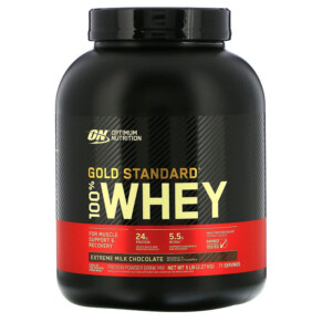 Thực phẩm chức năng Optimum Nutrition Gold Standard 100% Whey Extreme Milk Chocolate 5 lb (2.27 kg) 748927024142