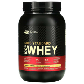 Thực phẩm chức năng Optimum Nutrition Gold Standard 100% Whey French Vanilla Crème 2 lb (907 g) 748927024111