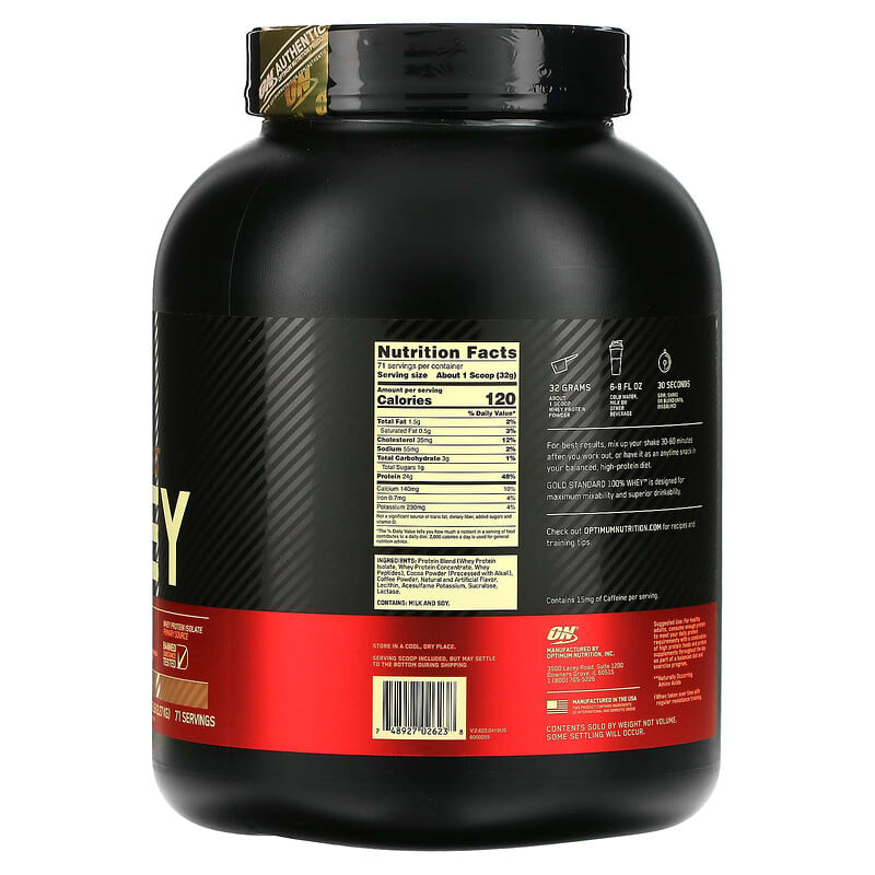 Optimum Nutrition Gold Standard 100% Whey Mocha Cappuccino 5 lb (2.27 kg) 2 Thành phần vi chất của Optimum Nutrition Gold Standard 100% Whey Mocha Cappuccino 5 lb (2.27 kg) 748927026238