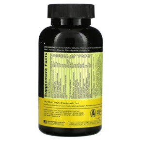 Thành phần vi chất của Optimum Nutrition Opti-Men 240 Tablets 748927052497