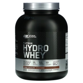 Thực phẩm chức năng Optimum Nutrition Platinum Hydro Whey Turbo Chocolate 3.61 lb (1.64 kg) 748927026382