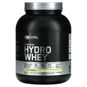 Thực phẩm chức năng Optimum Nutrition Platinum Hydro Whey Velocity Vanilla 3.52 lb (1.6 kg) 748927026399