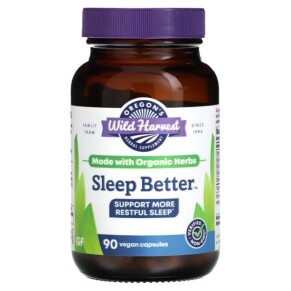 Thực phẩm chức năng Oregons Wild Harvest Sleep Better 90 Vegan Capsules 706195004549