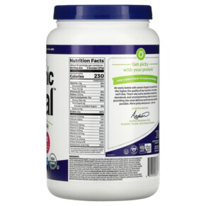 Thành phần vi chất của Orgain Organic Meal All-In-One Nutrition Powder Vanilla Bean 2.01 lbs (912 g) 851770003377