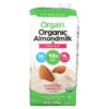 Thực phẩm chức năng Orgain Plant-Based Organic Almondmilk + Protein Unsweetened Vanilla 32 fl oz (946 ml) 851770003643