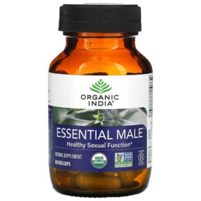 Thực phẩm chức năng Organic India Essential Male Healthy Sexual Function 60 Veg Caps 801541519347
