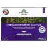 Thực phẩm chức năng Organic India Stress & Mood Support Daily Pack 30 Daily Packs 180 Vegetable Capsules 850021635183