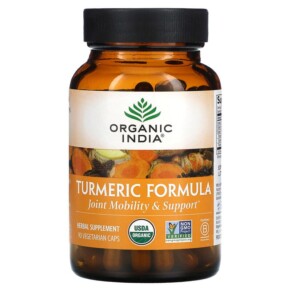Thực phẩm chức năng Organic India Turmeric Formula 90 Vegetarian Caps 851469000113