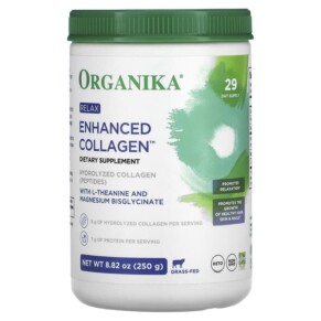 Thực phẩm chức năng Organika Enhanced Collagen Relax 8.82 oz (250 g) 620365250447