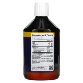 Thành phần vi chất của Oslomega Omega-3 Fish Oil Natural Lemon Flavor 1400 mg 16.9 fl oz (500 ml) 898220013890