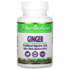Thực phẩm chức năng Paradise Herbs Ginger 60 Vegetarian Capsules 601944777241