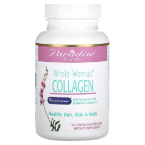 Thực phẩm chức năng Paradise Herbs Whole-Woman Collagen 120 Vegetarian Capsules 601944779054