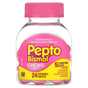 Thực phẩm chức năng Pepto Bismol Pepto Bismol Chews 24 Chewable Tablets 301490001851