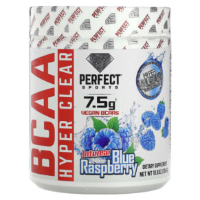 Thực phẩm chức năng Perfect Sports BCAA Hyper Clear Intense Blue Raspberry 10.8 oz (306 g) 699097754677