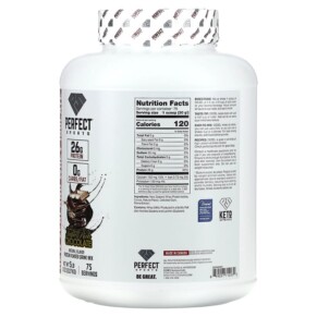 Thành phần vi chất của Perfect Sports Diesel New Zealand Whey Isolate Triple Rich Chocolate 5 lbs (2.27 g) 699097710932
