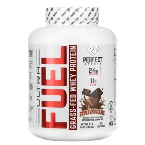 Thực phẩm chức năng Perfect Sports Ultra Fuel Grass-Fed Whey Protein Triple Chocolate 4 lb (1.82 kg) 699097755872