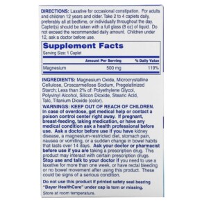 Thành phần vi chất của Phillips Laxative Caplets 100 Caplets 312843526754