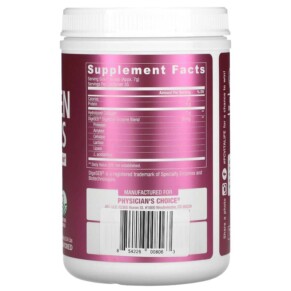 Thành phần vi chất của Physician's Choice Collagen Peptides Unflavored 0.54 lbs (246 g) 854226008063