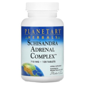 Thực phẩm chức năng Planetary Herbals Schisandra Adrenal Complex 710 mg 120 Tablets 021078101567