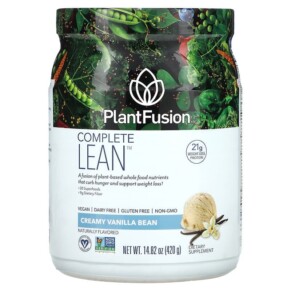 Thực phẩm chức năng PlantFusion Complete Lean Creamy Vanilla Bean 14.82 oz (420 g) 890985001211