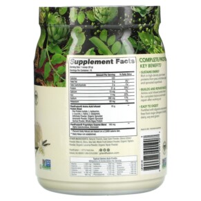 Thành phần vi chất của PlantFusion Complete Protein Creamy Vanilla Bean 1 lb (450 g) 890985001907