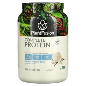 Thực phẩm chức năng PlantFusion Complete Protein Creamy Vanilla Bean 2 lb (900 g) 890985001952