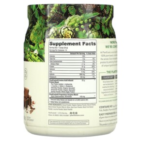 Thành phần vi chất của PlantFusion Complete Protein Rich Chocolate 1 lb (450 g) 890985001914