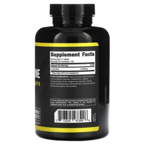 Thành phần vi chất của Primaforce L-Citrulline 2.500 mg 240 Tablets 713325973996