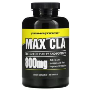 Thực phẩm chức năng Primaforce Max CLA 800 mg 180 Softgels 811445020290