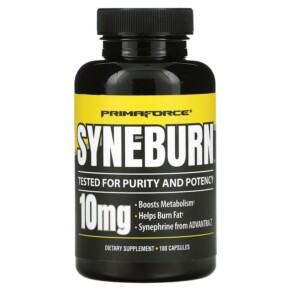 Thực phẩm chức năng Primaforce SYNEBURN 10 mg 180 Capsules 811445020368