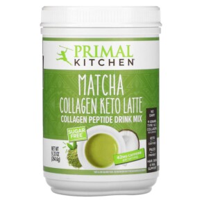Thực phẩm chức năng Primal Kitchen Collagen Keto Latte Matcha 9.33 oz (264.6 g) 850004639306