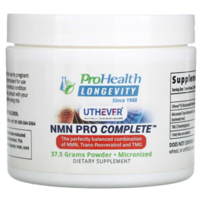Thực phẩm chức năng ProHealth Longevity NMN Pro Complete 37.5 g 850023410597