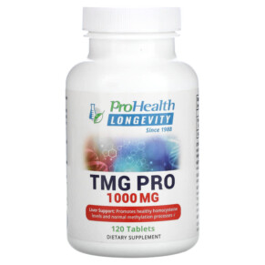 Thực phẩm chức năng ProHealth Longevity TMG Pro 1.000 mg 120 Tablets 850023410085