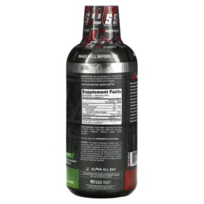 Thành phần vi chất của ProSupps L-Carnitine 3000 Green Apple 16 fl oz (473 ml) 783956105851