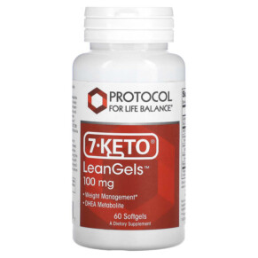 Thực phẩm chức năng Protocol for Life Balance 7 Keto LeanGels 100 mg 60 Softgels 707359130227