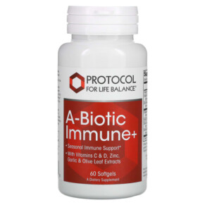 Thực phẩm chức năng Protocol for Life Balance A-Biotic Immune+ 60 Softgels 707359118188